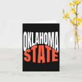 Oklahoma Staat Karte (Gelbe Blume)