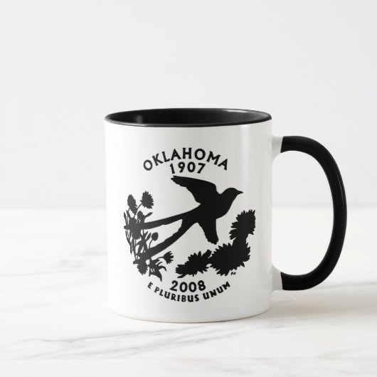 Oklahoma Staat Quarter Tasse (Rechts)