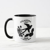 Oklahoma Staat Quarter Tasse (Links)