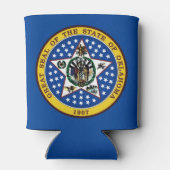 Oklahoma Staat Siegel Dosenkühler (Rückseite)