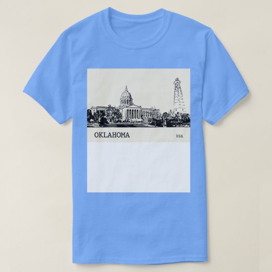 Oklahoma Staat USA 1 T-Shirt (Design vorne)