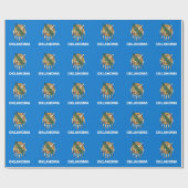 Oklahoma Staatsflagge Geschenkpapier (Flach)