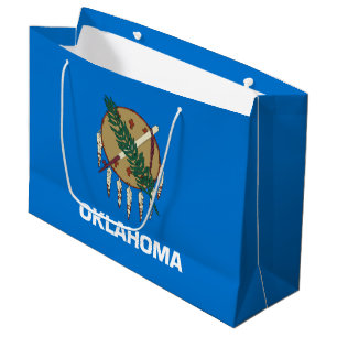 Oklahoma Staatsflagge Große Geschenktüte