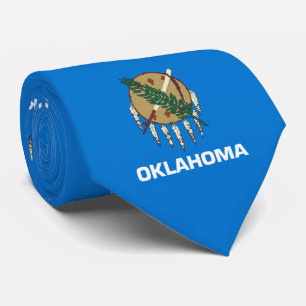 Oklahoma Staatsflagge Krawatte