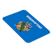 Oklahoma Staatsflagge Magnet (Rechte Seite)