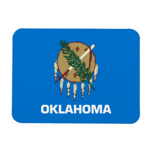 Oklahoma Staatsflagge Magnet