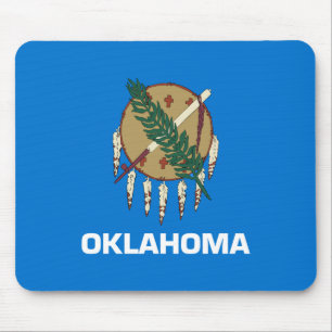 Oklahoma Staatsflagge Mousepad