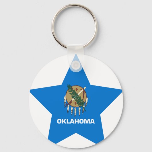 Oklahoma Star Schlüsselanhänger (Vorderseite)
