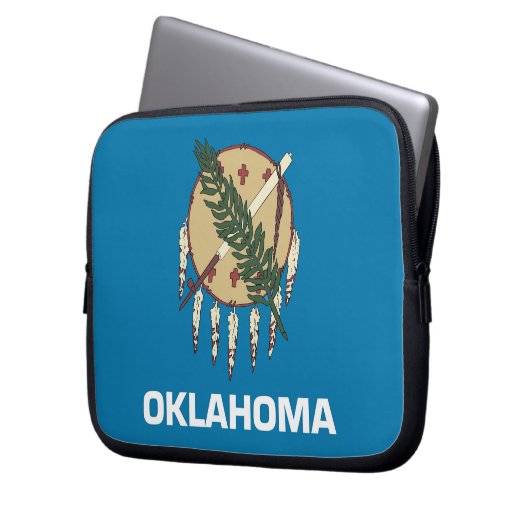 Oklahoma State Flag Laptop Sleeve (Vorderseite Links)