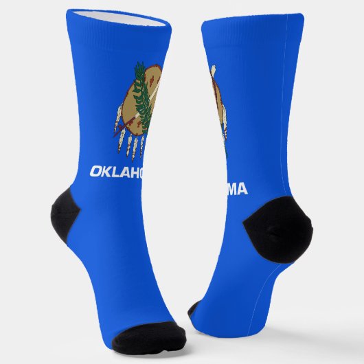 Oklahoma State flag Socken (Gewinkelt)
