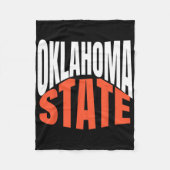 Oklahoma State Fleecedecke (Vorderseite)