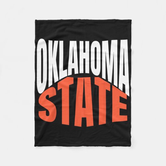 Oklahoma State Fleecedecke (Vorderseite)