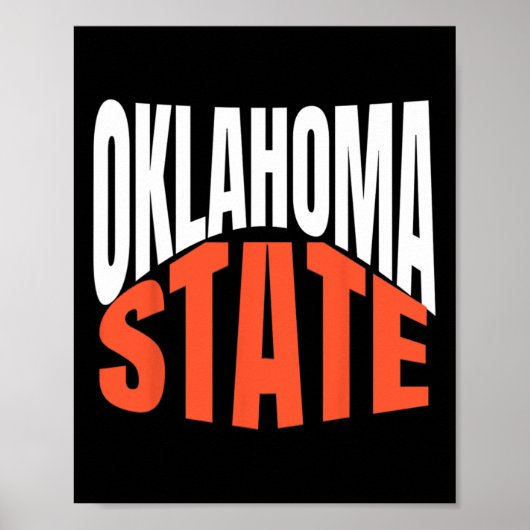 Oklahoma State Poster (Vorne)