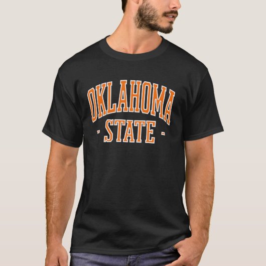 Oklahoma State Pride Classic Oklahoma Vintage T-Shirt (Vorderseite)
