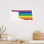 Oklahoma Stolz. Poster (Küche)