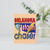 Oklahoma Storm Chaser Postkarte (Stehend Vorderseite)