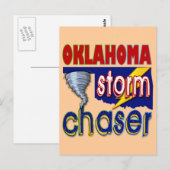 Oklahoma Storm Chaser Postkarte (Vorne/Hinten)