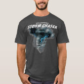 Oklahoma Storm Chaser Severe Weather Tornado T-Shirt (Vorderseite)