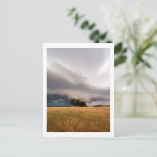 Oklahoma Storm Postkarte (Stehend Vorderseite)