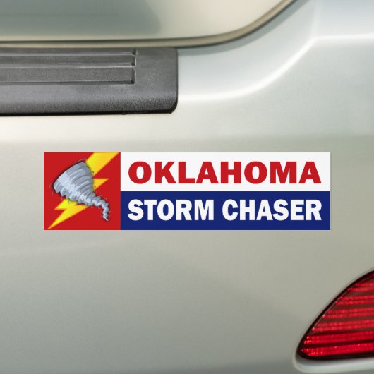 Oklahoma-Sturm-Geleitboot Autoaufkleber (Auf Auto)
