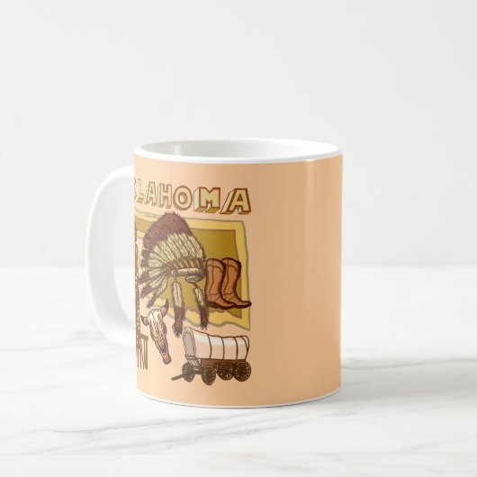 Oklahoma-Tasse Kaffeetasse (Vorderseite Links)