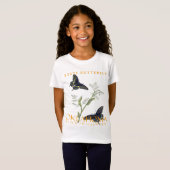 Oklahoma Territorium Butterfly The Black Frack T-Shirt (Vorne ganz)