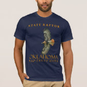 Oklahoma Territory Raptor the Red-Tail Hawk T-Shirt (Vorderseite)