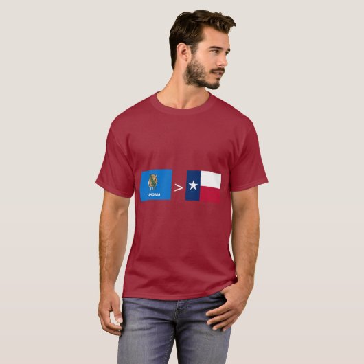 OKLAHOMA > TEXAS T-Shirt (Vorne ganz)