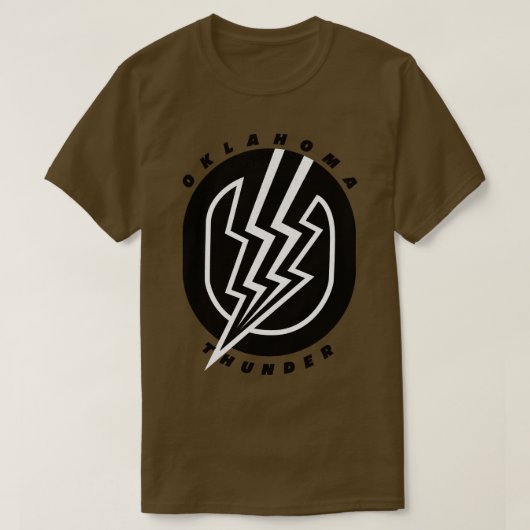 Oklahoma Thunder AFA 1982 T-Shirt (Design vorne)