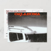 OKLAHOMA TORNADO 2004 POSTKARTE (Vorne/Hinten)