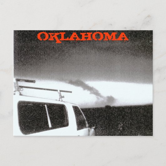 OKLAHOMA TORNADO 2004 POSTKARTE (Vorderseite)