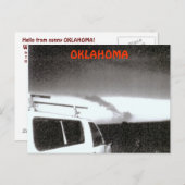 OKLAHOMA TORNADO 2004 POSTKARTE (Vorne/Hinten)