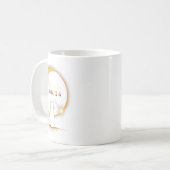 Oklahoma Total Solar Eclipse 2024 Cat Solar Eclips Kaffeetasse (Vorderseite Links)