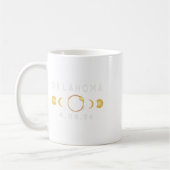 Oklahoma Total Solar Eclipse April 8 2024 Solar EC Kaffeetasse (Links)
