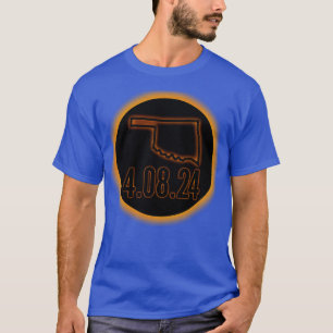 Oklahoma totale Sonnenfinsternis 2024 T-Shirt