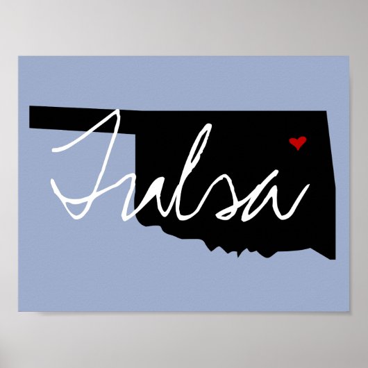 Oklahoma Town Poster (Vorne)