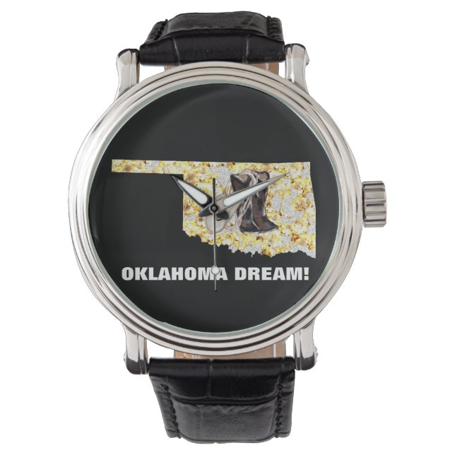 OKLAHOMA TRAAM! ARMBANDUHR (Vorderseite)
