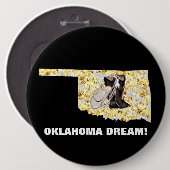 OKLAHOMA TRAAM! BUTTON (Vorne & Hinten)