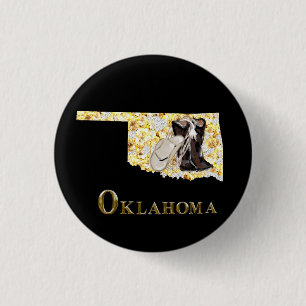 OKLAHOMA TRAAM! BUTTON