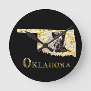 OKLAHOMA TRAAM! RUNDE WANDUHR