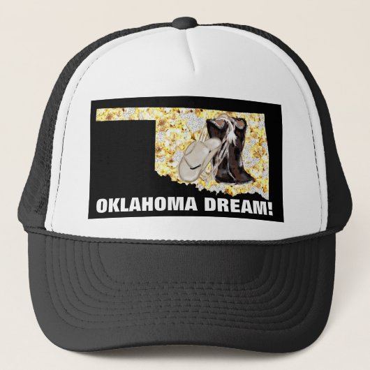 OKLAHOMA TRAAM! TRUCKERKAPPE (Vorderseite)