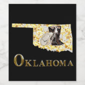 OKLAHOMA TRAAM! WEINETIKETT (Einzelnes Label)