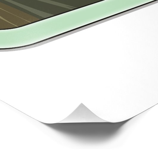 Oklahoma Travel Poster (Ecke)