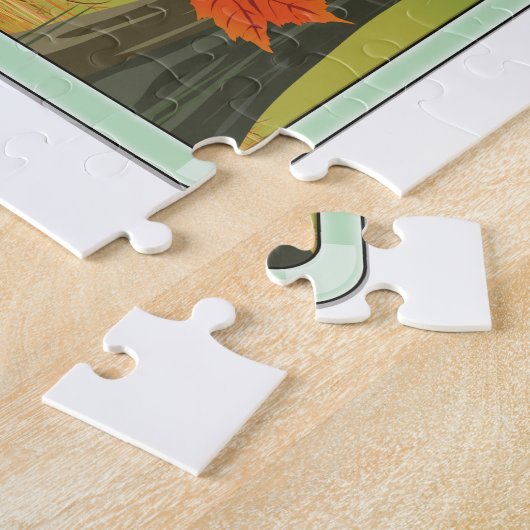 Oklahoma Travel Poster Puzzle (Seite)