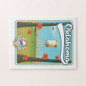 Oklahoma Travel Poster Puzzle (Horizontal)