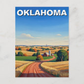 Oklahoma Travel Postkarte (Vorderseite)