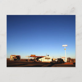 Oklahoma Truck Stopp Postkarte