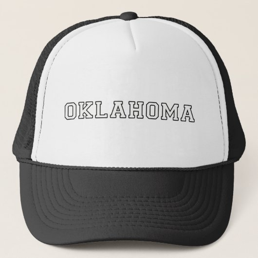Oklahoma Truckerkappe (Vorderseite)
