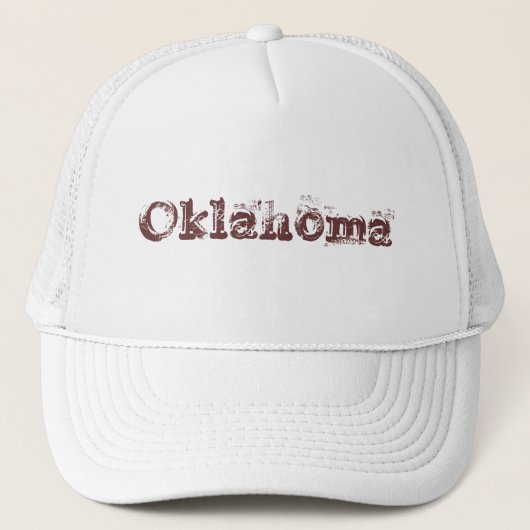 Oklahoma Truckerkappe (Vorderseite)