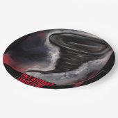 OKLAHOMA TWISTER PAPPTELLER (Schrägansicht)